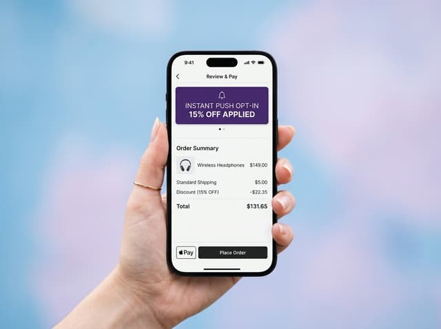 1-Click Push Opt-in on Phone